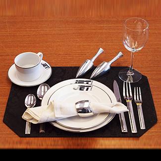 Custom printed ceramic dinnerware