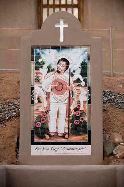 Santa Fe custom tile mural