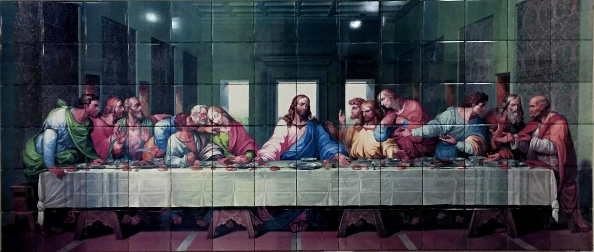 Last Supper mural, St. Bernard Church, KY