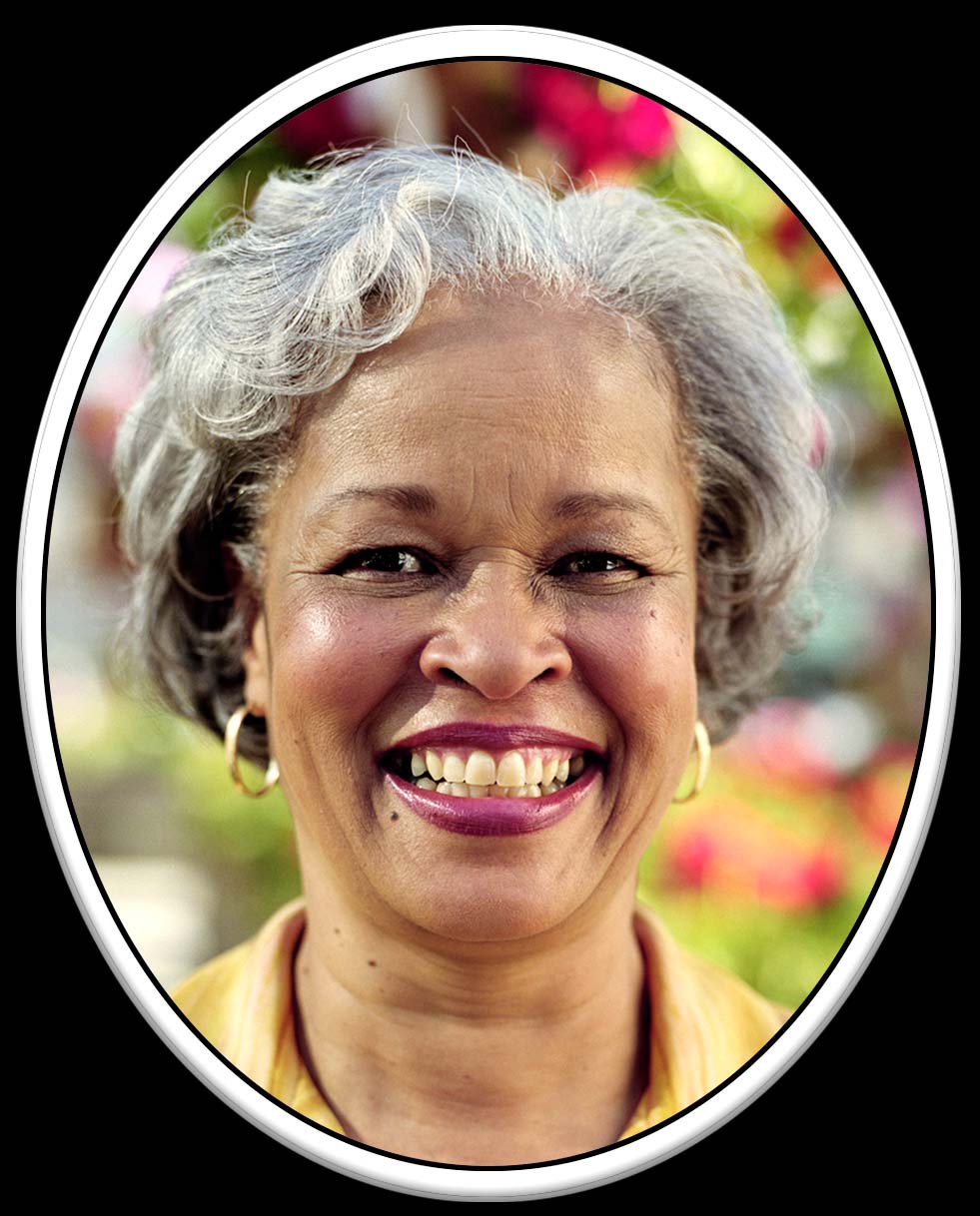 Oval Porcelain Memorial Portrait